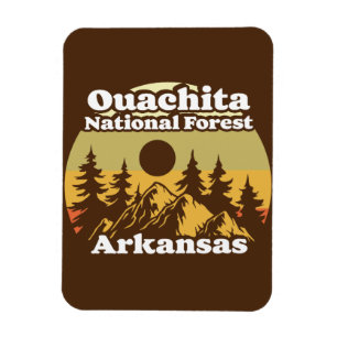 Imán Bosque nacional de Ouachita Arkansas