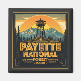 Imán Bosque nacional de Payette Idaho
