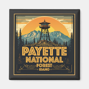 Imán Bosque nacional de Payette Idaho