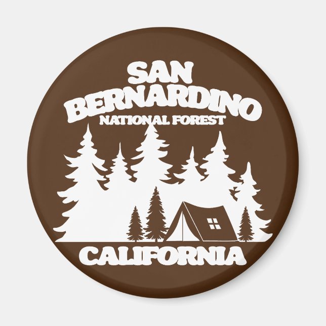 Imán Bosque nacional de San Bernardino (Frente)