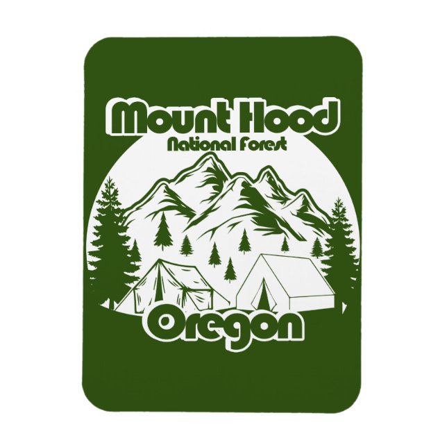 Imán Bosque nacional del Monte Hood (Vertical)