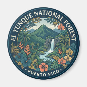 Imán Bosque Nacional El Yunque Puerto Rico