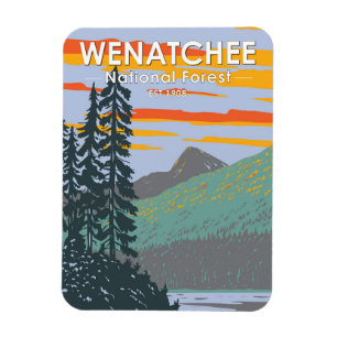 Imán Bosque nacional Okanogan Wenatchee Washington
