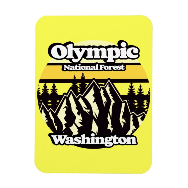 Imán Bosque Nacional Olímpico, Washington (Vertical)