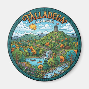 Imán Bosque Nacional Talladega Alabama