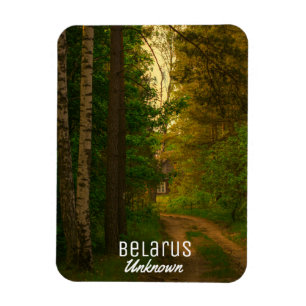 Imán Bosque natural Villa Rural Huerto Bielorrusia Desc