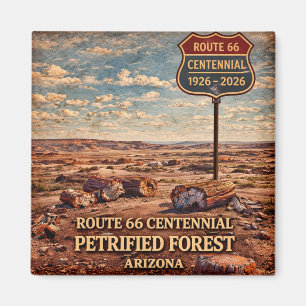 Imán Bosque Petrificado de Arizona Centenario 1926-2026