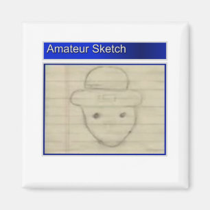 Imán Bosquejo aficionado del Leprechaun