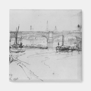 Imán Bosquejo del puente de Londres, 1860