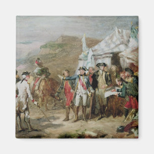 Imán Bosquejo para la batalla de Yorktown