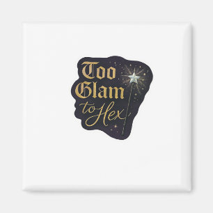 Imán Bosques místicos de fantasía Whimsigoth, lunas y m