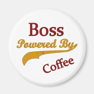 Imán Boss accionó por el café