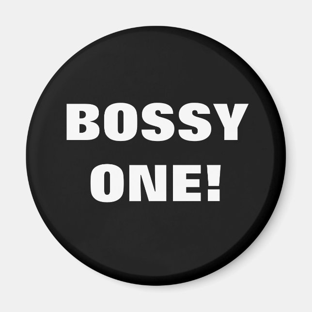 IMÁN ¡BOSSY UNO! (Frente)