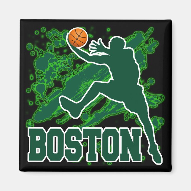 IMÁN BOSTON BASKETBALL (Frente)