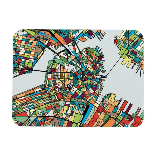 Imán Boston City USA (Horizontal)