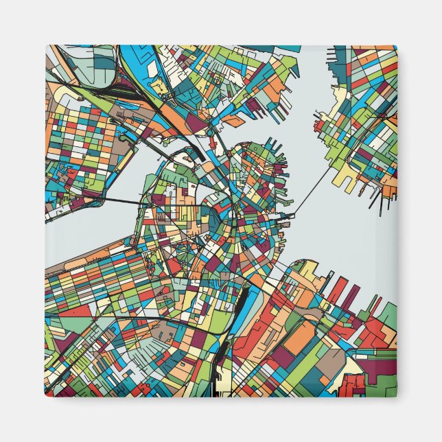 Imán Boston City USA (Frente)