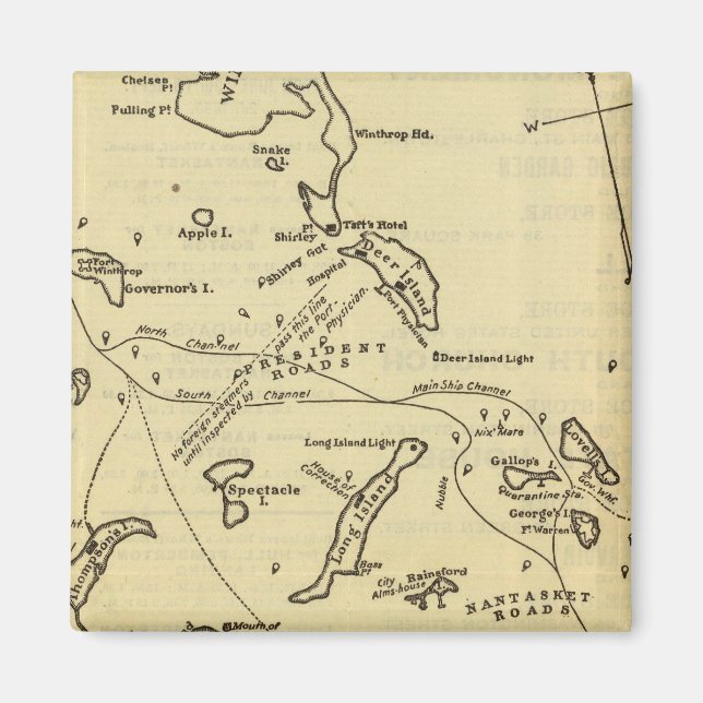 Imán Boston Harbour 2 (Frente)