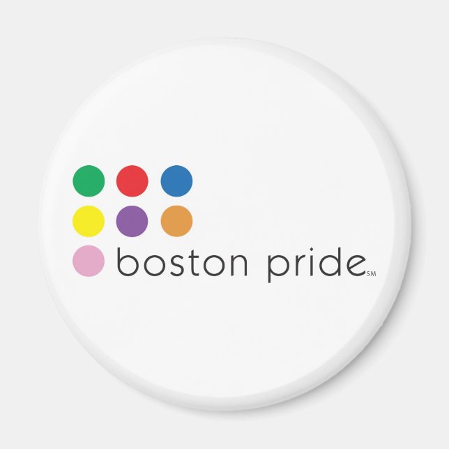 Imán Boston Pride Magnet Standard (Frente)