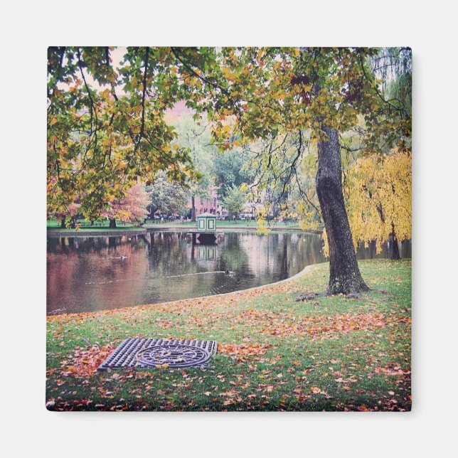 Imán Boston Public Gardens Magnet (Frente)