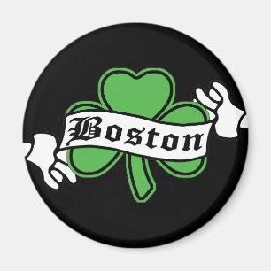 Imán Boston Shamrock
