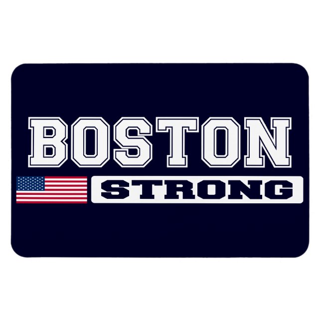 Imán BOSTON STRONG Premium Flexi Magnet (Horizontal)