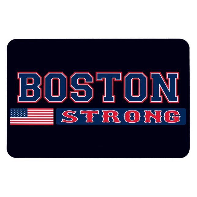 Imán BOSTON STRONG Premium Flexi Magnet (Horizontal)