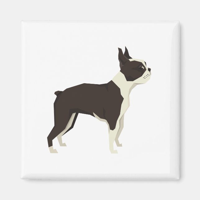 Imán Boston Terrier (Frente)