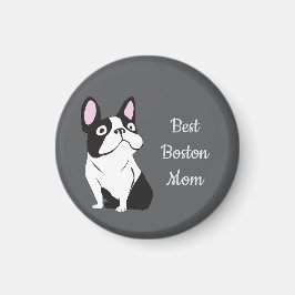 Imán Boston terrier