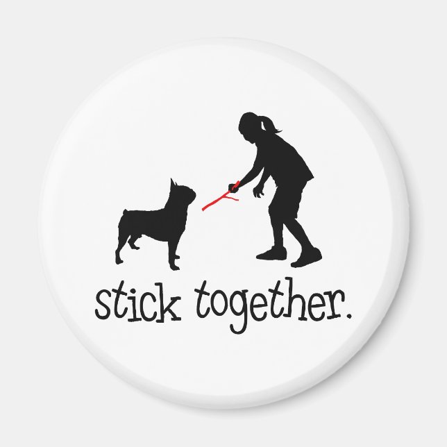 Imán Boston Terrier (Frente)