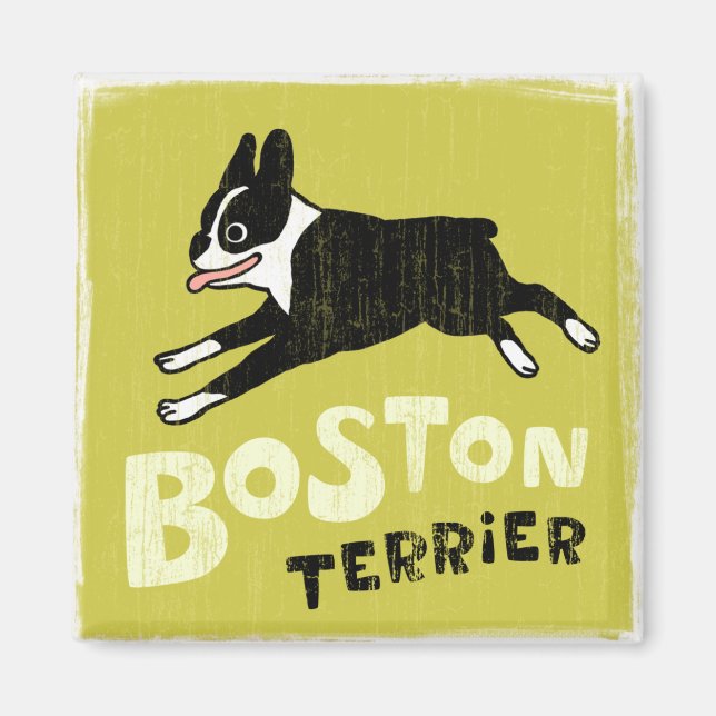 Imán Boston Terrier (Frente)