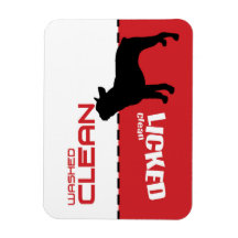 Boston Terrier Bulldog francés Dishlava Magnet