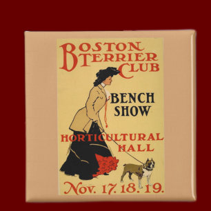 Imán Boston Terrier Club
