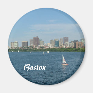 Imán Boston y el río Charles