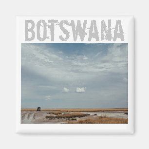 Imán Bostwana Car Travel Salt Pan Magnet