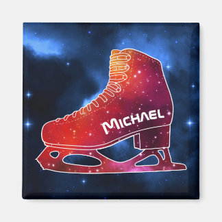 Imán Bota espacial personalizada para patinaje sobre hi
