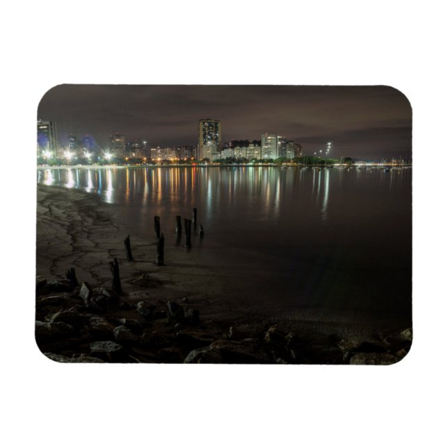 Imán Botafogo Bay Night (Horizontal)