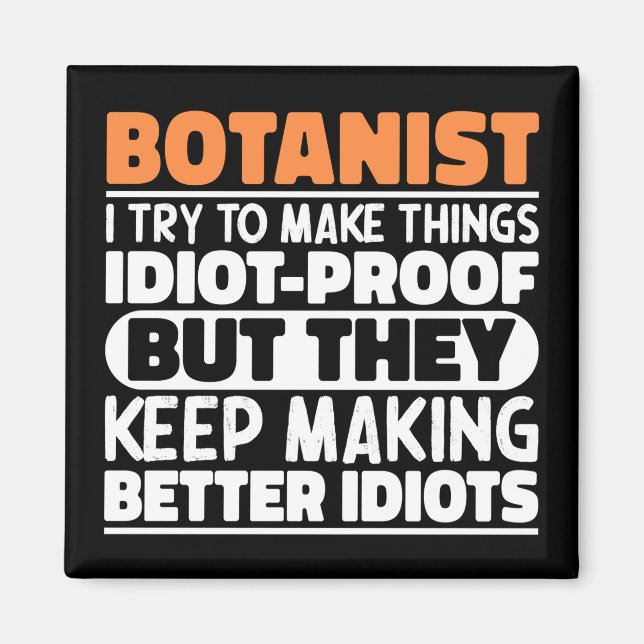 Imán Botánico que intento hacer que las cosas sean dive (Frente)