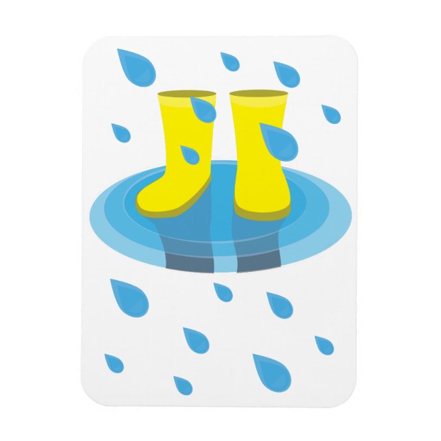 Imán Botas de lluvia (Vertical)