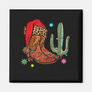 Imán Botas de vaquera de Navidad, regalo divertido de N