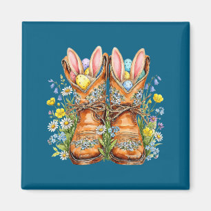 Imán Botas vaqueras occidentales de Pascua orejas de co