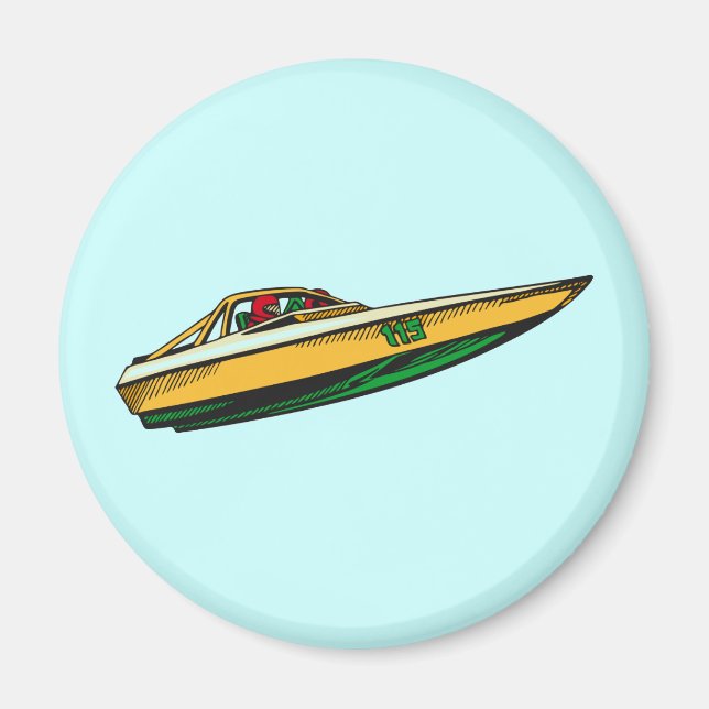 Imán Bote de velocidad (Frente)