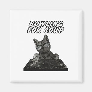Imán Bote para el estilo de gato de la música de la sop