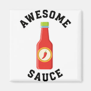Imán Botella de Salsa Impresionante de Pollo