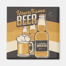 Botella personalizada de cerveza Sudsy Mug Breve B