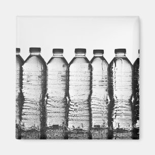 Imán Botellas de agua en estudio