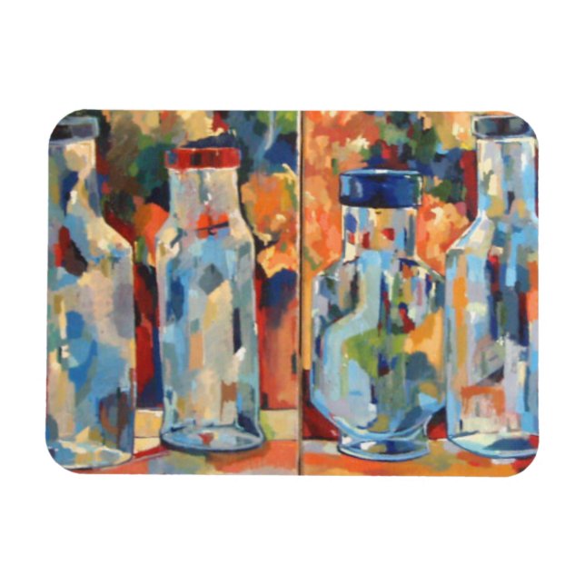 Imán Botellas de estudio (Horizontal)