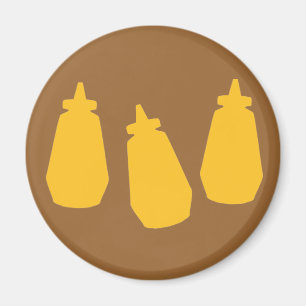 Imán Botellas de la mostaza