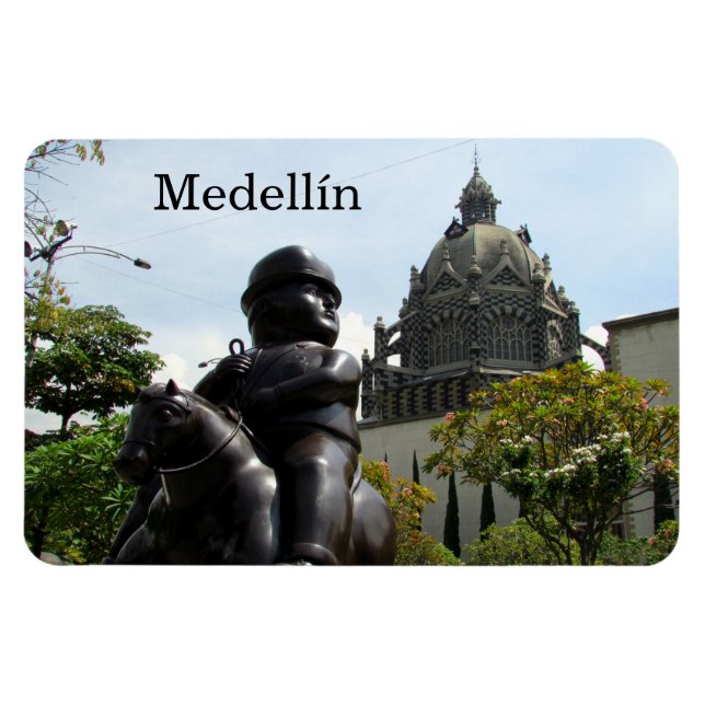 Imán botero de caballo (Horizontal)