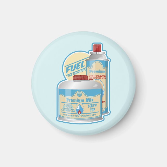 Imán Botes de gas de Camp Stove Propano Butane (Frente)