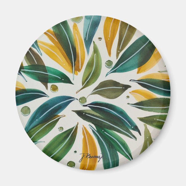 Imán Bótom Outono (Frente)